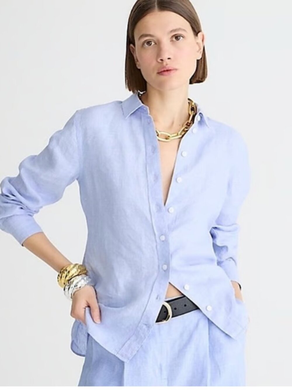 J.Crew Wren Linen Shirt